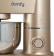 Картинка Миксер планетарный Domfy DSC-KM301 1200Вт золотистый от магазина РЭССИ Миксер планетарный Domfy DSC-KM301 1200Вт золотистый от магазина РЭССИ