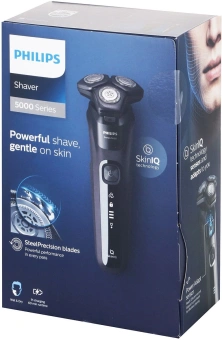 Бритва роторная Philips SkinIQ S5588/30 реж.эл.:3 питан.:аккум. черный от магазина РЭССИ