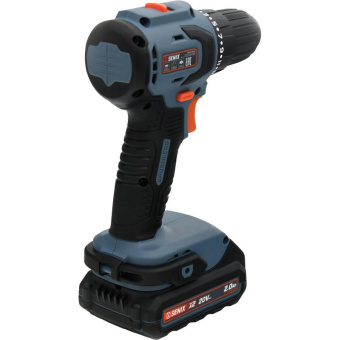 Аккумуляторная дрель-шуруповерт SENIX 2 АКБ 2 Ач ЗУ 2А кейс PDDX2-M3-EU от магазина РЭССИ