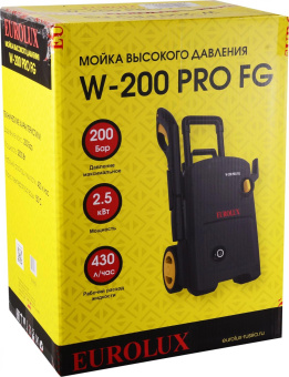 Минимойка Eurolux W-200 PRO FG 2500Вт (70/8/59) от магазина РЭССИ
