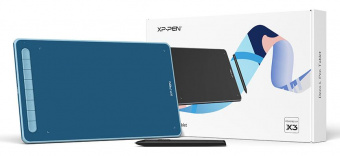 Графический планшет XPPen Deco Deco L Blue USB голубой от магазина РЭССИ