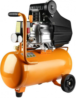 Компрессор поршневой Deko DKAC24 масляный 24л 1500Вт оранжевый/черный от магазина РЭССИ