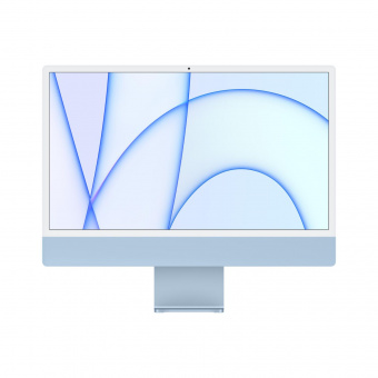 Моноблок Apple iMac A2438 24" 4.5K M1 8 core 8Gb SSD512Gb 8 core GPU macOS GbitEth WiFi BT клавиатура мышь Cam синий 4480x2520 от магазина РЭССИ