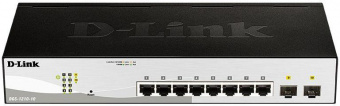 Коммутатор D-Link DGS-1210-10/FL1A 8G 2SFP управляемый от магазина РЭССИ