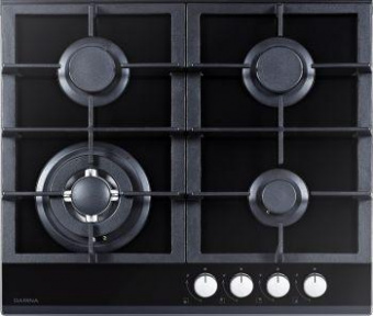 Газовая варочная поверхность Darina 1T3 C 308 B стекло черное от магазина РЭССИ