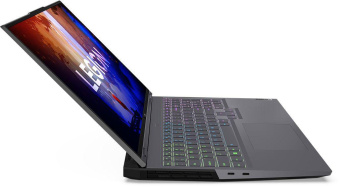 Ноутбук Lenovo Legion 5 Pro 16ARH7H Ryzen 5 6600H 16Gb SSD1Tb NVIDIA GeForce RTX 3060 6Gb 16" IPS WQXGA (2560x1600) noOS grey WiFi BT Cam (82RG000RRK) от магазина РЭССИ