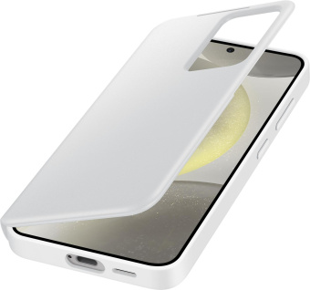 Чехол (флип-кейс) Samsung для Samsung Galaxy S24 Smart View Wallet Case S24 белый (EF-ZS921CWEGRU) от магазина РЭССИ