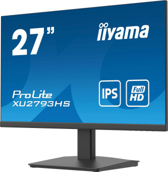 Монитор Iiyama 27" ProLite XU2793HS-B4 черный IPS LED 4ms 16:9 HDMI M/M матовая 300cd 178гр/178гр 1920x1080 VGA DP FHD 4.6кг от магазина РЭССИ