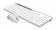 Клавиатура + мышь A4Tech Fstyler FB2535C клав:белый/серый мышь:белый/серый USB беспроводная Bluetooth/Радио slim (FB2535C ICY WHITE) от магазина РЭССИ