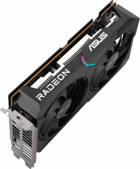 Видеокарта Asus PCI-E 4.0 DUAL-RX6400-4G AMD Radeon RX 6400 4096Mb 64 GDDR6 2039/16000 HDMIx1 DPx1 HDCP Ret от магазина РЭССИ