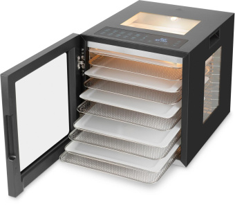 Сушка для фруктов и овощей Hyundai HYFD-8804 20под. 850Вт черный от магазина РЭССИ