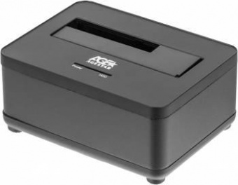 Док-станция для HDD AgeStar 3UBT7 SATA III USB3.0 пластик/алюминий черный 1 от магазина РЭССИ