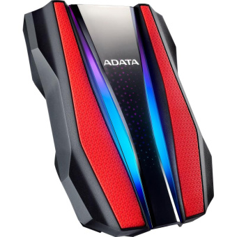 Жесткий диск A-Data USB 3.0 2Tb AHD770G-2TU32G1-CRD HD770G 2.5" красный от магазина РЭССИ