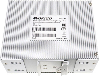 Коммутатор Origo OI3112P OI3112P/185W/A1A (L2) 8x1Гбит/с 4xКомбо(1000BASE-T/SFP) 4SFP 8PoE+ 185W управляемый от магазина РЭССИ