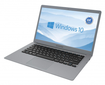 Ноутбук Digma EVE 14 C415 Celeron N3350 4Gb eMMC128Gb Intel HD Graphics 500 14" IPS FHD (1920x1080) Windows 10 Home Single Language 64 grey space WiFi BT Cam 5000mAh (NCN144BXW01) от магазина РЭССИ