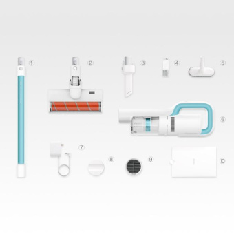 Пылесос ручной Roidmi S1E F8 Lite 265Вт голубой/белый от магазина РЭССИ