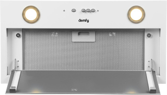 Вытяжка встраиваемая Domfy DM6036BB WG белый управление: кнопочное (1 мотор) от магазина РЭССИ
