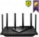 Картинка Роутер беспроводной TP-Link Archer AX73 AX5400 10/100/1000BASE-TX черный от магазина РЭССИ Роутер беспроводной TP-Link Archer AX73 AX5400 10/100/1000BASE-TX черный от магазина РЭССИ