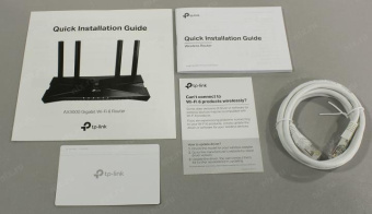 Роутер беспроводной TP-Link Archer AX50 AX3000 10/100/1000BASE-TX черный от магазина РЭССИ