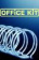Пружины для переплета металлические Office Kit d=14.3мм 100-120лист A4 черный (100шт) OKPM916B от магазина РЭССИ