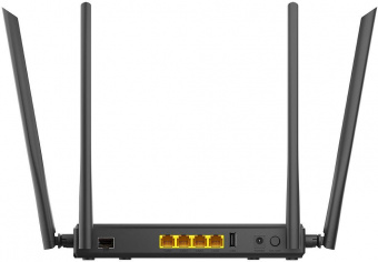 Роутер беспроводной D-Link DIR-825/GFRU/R3A AC1200 1000BASE-X SFP/4G ready черный от магазина РЭССИ