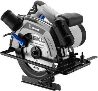 Циркулярная пила (дисковая) Deko CSDK-1500 PRO 1500Вт (ручная) D диска.:165мм (085-1150) от магазина РЭССИ