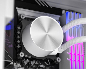Система водяного охлаждения ID-Cooling FX360 Pro Soc-AM5/AM4/1200/1700/1851 белый 4-pin 14-35.2dB Al+Cu 350W Ret (FX360 PRO WHITE) от магазина РЭССИ