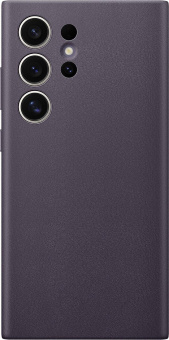 Чехол (клип-кейс) Samsung для Samsung Galaxy S24 Ultra Vegan Leather Case S24 Ultra темно-фиолетовый (GP-FPS928HCAVR) от магазина РЭССИ