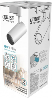 Система трековая Gauss TR066 16Вт 4000K цв.св.:белый нейтральный белый от магазина РЭССИ