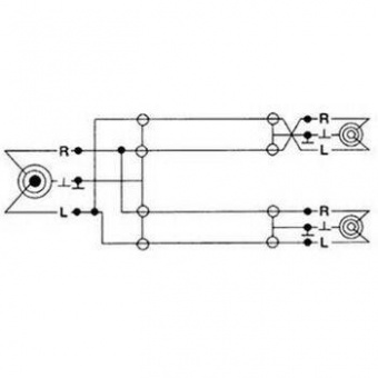 Адаптер аудио Hama H-43353 Jack 3.5 (m)/2xJack 3.5 (f) черный (00043353) от магазина РЭССИ