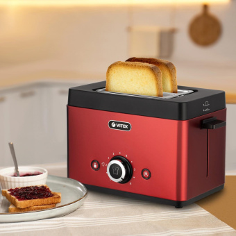 Тостер Vitek Verde VT-7164 750Вт от магазина РЭССИ