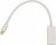 Картинка Переходник miniDisplayPort (m) HDMI (f) 0.2м белый от магазина РЭССИ Переходник miniDisplayPort (m) HDMI (f) 0.2м белый от магазина РЭССИ