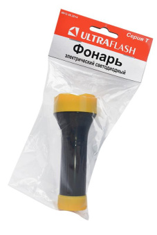 Фонарь ULTRAFLASH 5002-ТН 4LED (черно-желтый) BL1 от магазина РЭССИ