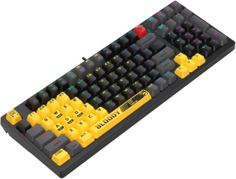 Клавиатура A4Tech Bloody S98 Sports Lime BLMS Plus механическая желтый/серый USB for gamer LED (S98 SPORTS LIME BLMS RED PLUS) от магазина РЭССИ