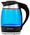Чайник электрический Starwind SKG2216 1.8л. 2200Вт синий/черный (корпус: стекло) от магазина РЭССИ