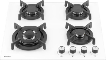 Газовая варочная поверхность Weissgauff HGG 640 WGV белый от магазина РЭССИ