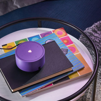 Умная колонка Yandex Станция Лайт Алиса фиолетовый 5W 1.0 BT 10м (YNDX-00025P) от магазина РЭССИ