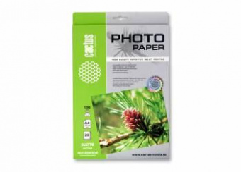 Фотобумага Cactus CS-MSA410020 A4/100г/м2/20л./белый матовое самоклей. для струйной печати от магазина РЭССИ