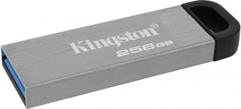 Флеш Диск Kingston 256Gb DataTraveler Kyson DTKN/256GB USB3.1 серебристый/черный от магазина РЭССИ