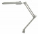 Светильник Трансвит ДЕЛЬТА (Delta/Gr) настольный на струбцине 2G7 серебристый 11Вт от магазина РЭССИ