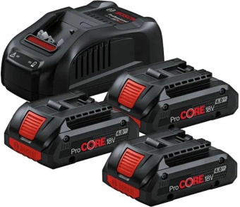 Батарея аккумуляторная Bosch ProCore 18V 18В 4Ач Li-Ion (З/У в компл.) (0615990N2G) от магазина РЭССИ
