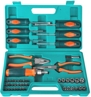 Набор инструментов Sturm! 1040-02-SS7 45 предметов (жесткий кейс) от магазина РЭССИ