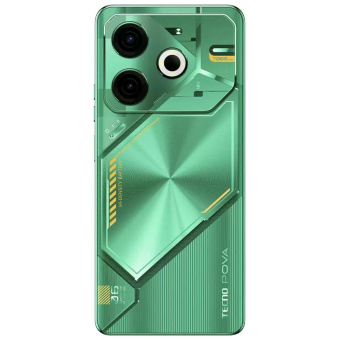 Смартфон Tecno Pova 6 Neo 128Gb 8Gb зеленый моноблок 3G 4G 6.8" 1080x2460 Android 14 108Mpix 802.11 a/b/g/n/ac NFC GPS GSM900/1800 Protect от магазина РЭССИ