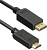 Кабель аудио-видео KingPrice KP-DP1.1-HD1.4-1.5m DisplayPort (m)/HDMI (m) 1.5м. позолоч.конт. черный от магазина РЭССИ