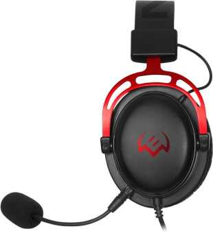 Наушники с микрофоном Sven AP-G1000MV черный/красный 2.2м мониторные оголовье (SV-020361) от магазина РЭССИ
