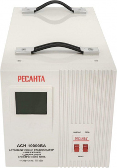 Стабилизатор напряжения Ресанта АСН-10000БА однофазный серый (63/6/40) от магазина РЭССИ