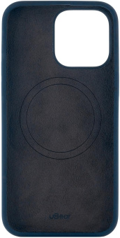 Чехол (клип-кейс) uBear для Apple iPhone 15 Pro Max Touch Mag Case with MagSafe темно-синий (CS278DB67PTH-I23M) от магазина РЭССИ
