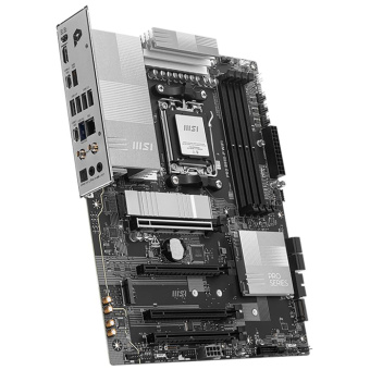 Материнская плата MSI PRO B850-P WIFI  SocketAM5 AMD B850 4xDDR5 ATX AC`97 8ch(7.1) 5Gigabit RAID+HDMI от магазина РЭССИ