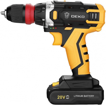 Дрель-шуруповерт Deko DKCD20FU-Li SET 3 аккум. патрон:быстрозажимной (кейс в комплекте) (063-4177) от магазина РЭССИ