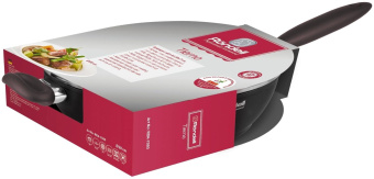 Сотейник Rondell Tierno RDA-1580 d=28см (с крышкой) черный от магазина РЭССИ